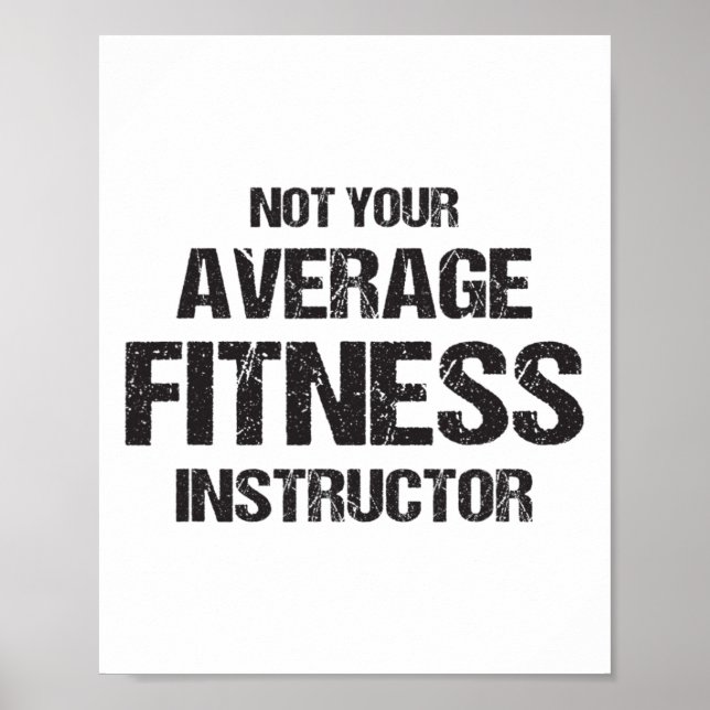 Poster Presente de Treinamento de Instrutor de Academia E (Frente)