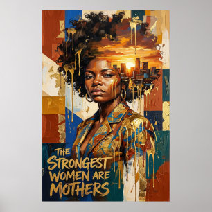 Poster Presente do Dia das Mães — As Mulheres Mais Fortes
