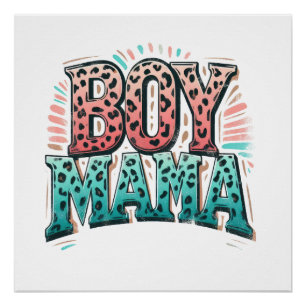 Pôster Presente do Dia das Mães   Mãe de Menino