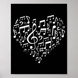 Poster Presente do Dia dos Namorados em Forma de Coração 