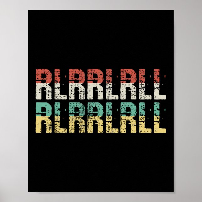 Poster Presente do Drummer de Presente do Paradiddle (Frente)