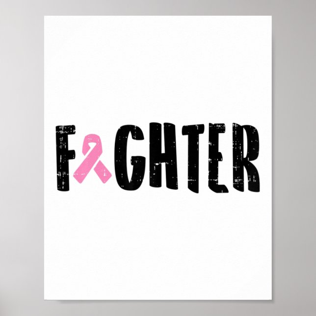 Poster Presente do guerreiro da consciência do Cancer de  (Frente)