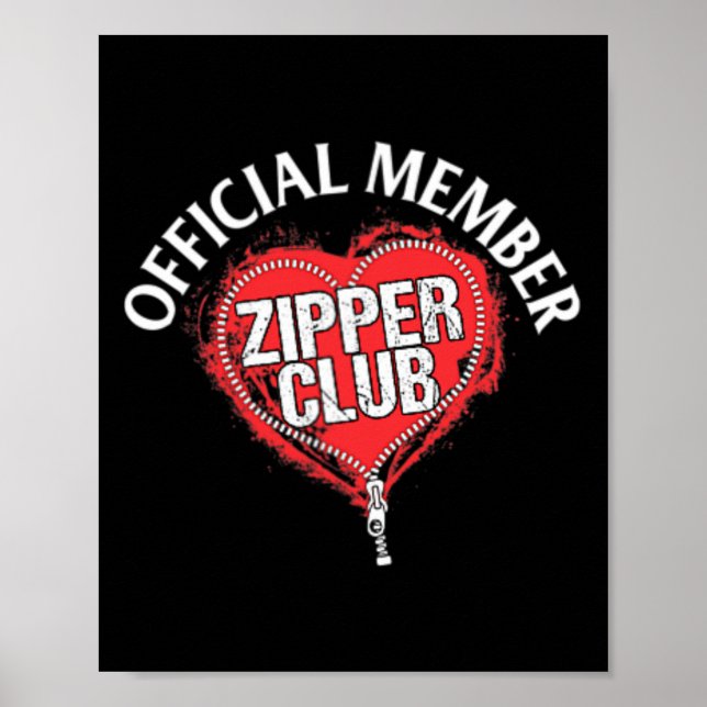Poster Presente do Membro do Clube Zipper Oficial de Ciru (Frente)
