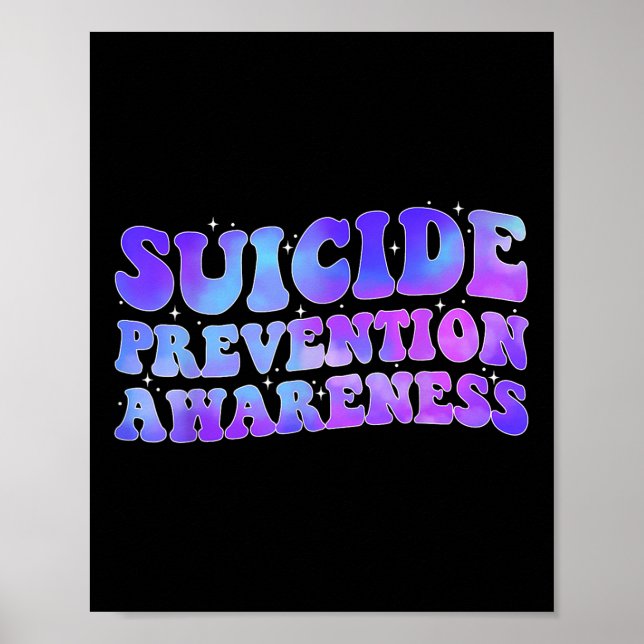Poster Presente do Mês de Conscientização sobre Prevenção (Frente)
