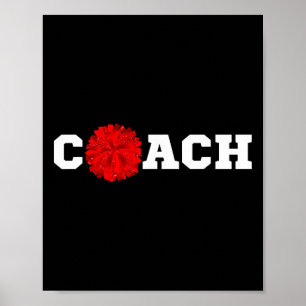 Poster Presente do Treinador de Torcida Cheerleading Chee