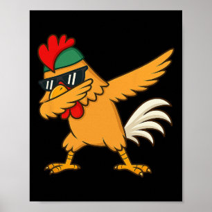 Poster Presente engraçado da dança do animal do meme do f
