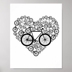 Poster Presente Engraçado de Ciclismo de Montanha para Ho