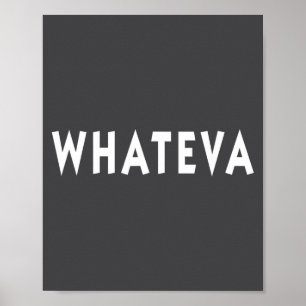 Poster Presente engraçado sarcástico seja lá o que for