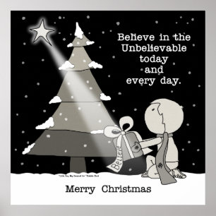 Poster Presente Giver-Feliz Natal