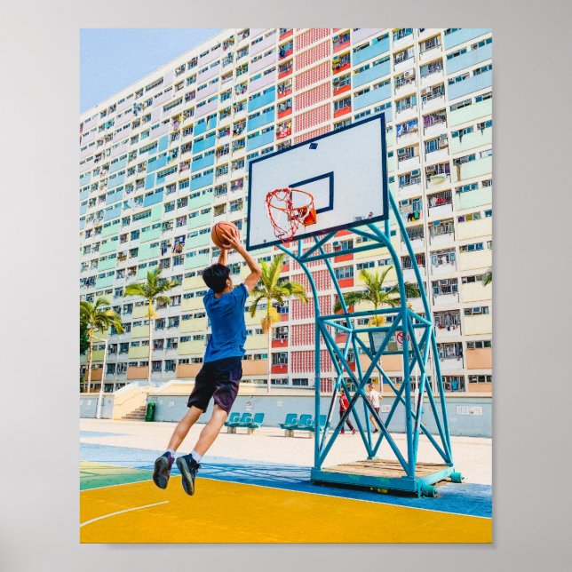 Poster Presente legal de Basquete (Frente)