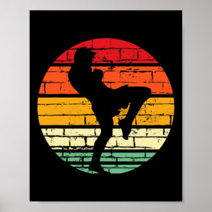 Poster Presente Legal de Muay Thai Instrutor de Artes Mar