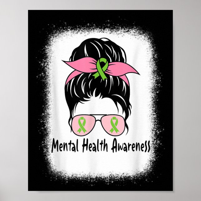 Poster Presente Mentalidade Desarrumada Saúde Mental Pres (Frente)