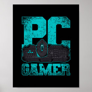 Poster Presente para Jogador de Jogos de Computador Espor