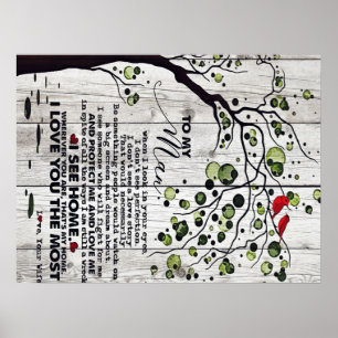 Poster Presente Para Marido   Letra Amável Do Meu Marido