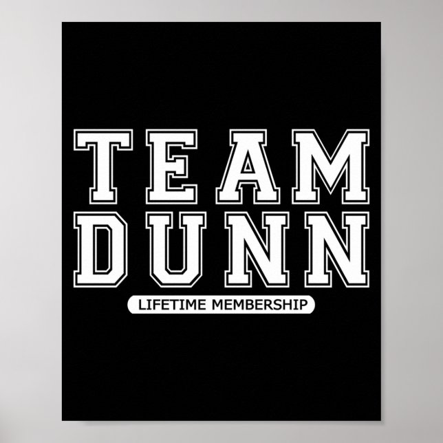 Poster Presente para membro da equipe de reunião de famíl (Frente)