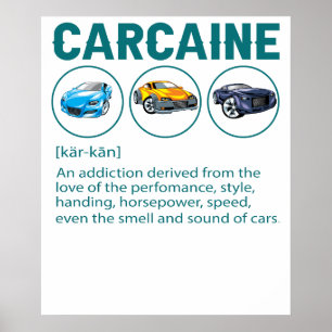 Poster Presente para o Cara do Funny Car - Definição de C