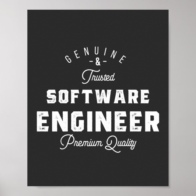 Poster Presente para o Engenheiro de software (Frente)