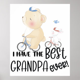 Poster Presente para o Urso e Coelho Neto Melhor Avô