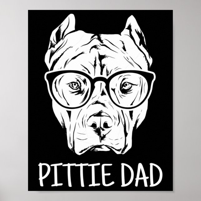 Poster Presente para os dançarinos Pittie Pai Pitbull (Frente)