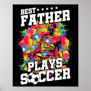 Poster Presente para Pai Fã de Futebol