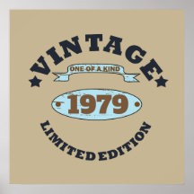 Presente personalizado de 45 anos de idade vintage