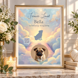 Pôster Presente Personalizado de Conforto para Cachorro  