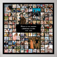 Presente Personalizado de Fotos em Colagem Quadrad