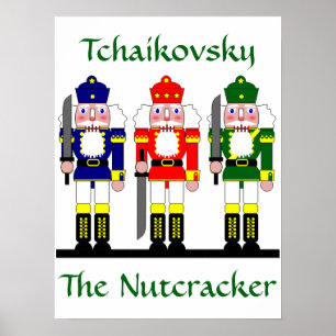 Poster Presente personalizado Nutcracker do balé do Nata