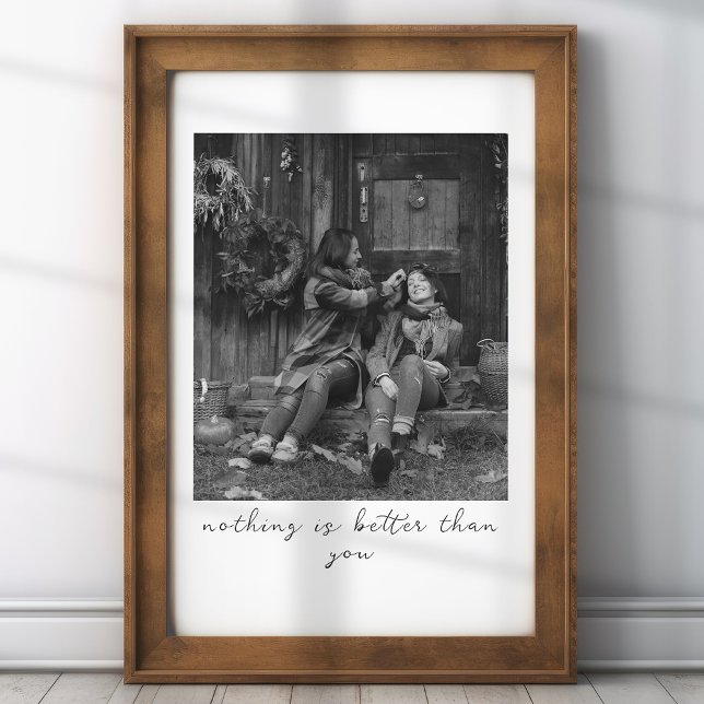 Poster Presente Personalizado Para A Mãe Com Nota De Imag (Criador carregado)