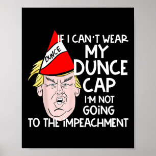 Poster Presente Político Anti-Trump com Trump em um Chapé