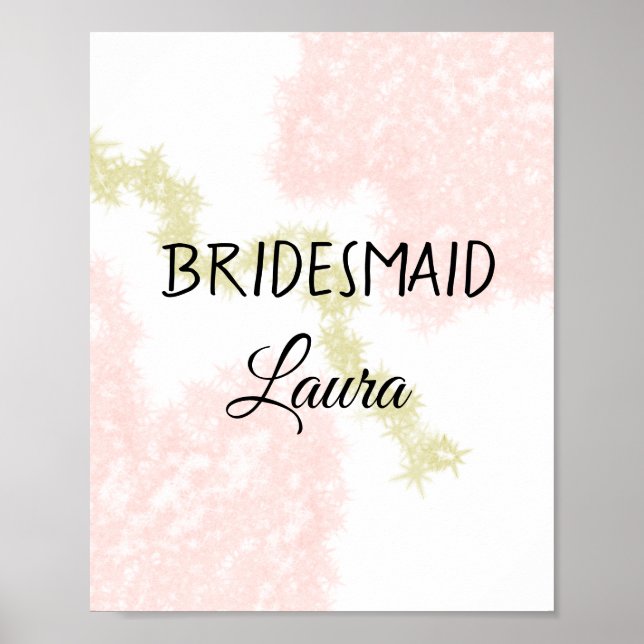 Poster Presente simples minimalista para madrinha de casa (Frente)