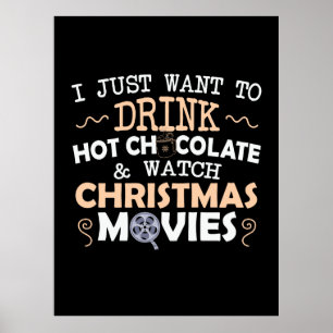 Poster Presente Xmas Eu Só Quero Beber