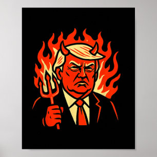 Poster Presentes Anticristo Trump 
