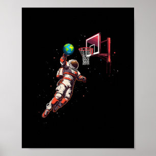 Poster Presentes Astronauta Desenho Espaço Exterior Homen