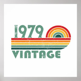 Poster Presentes de 45 anos personalizados