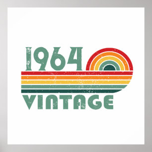 Poster Presentes de 60 anos personalizados