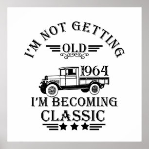 Poster Presentes de 60 anos personalizados