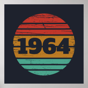 Poster Presentes de 60 anos personalizados