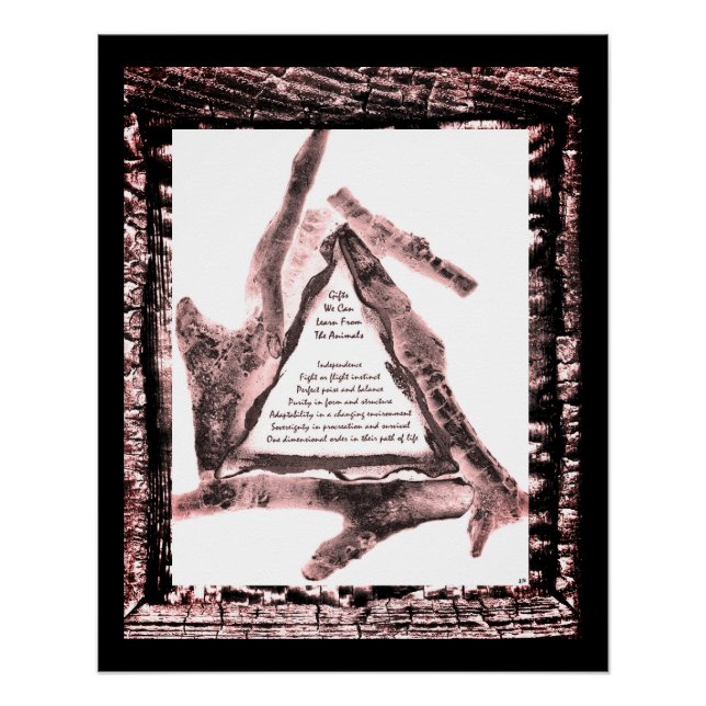 Pôster Presentes De Animais (Frente)