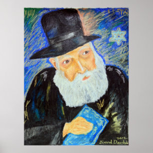PÔSTER PRESENTES DE ARTE JUDÁICA - MUNDO DE REBBE - VEND