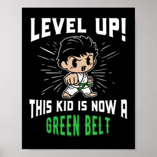 Poster Presentes de Camiseta de Uniforme de Karate Infant