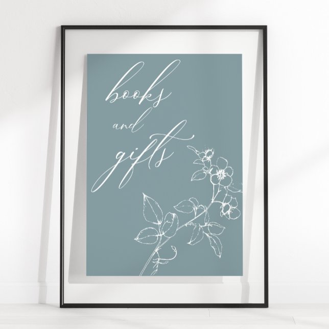 Poster Presentes de Chás de fraldas Florais do Eterno Vin (Criador carregado)