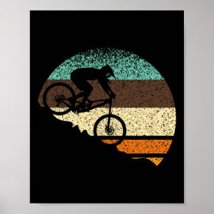 Poster Presentes De Ciclismo De Montanha Para Homens Mulh