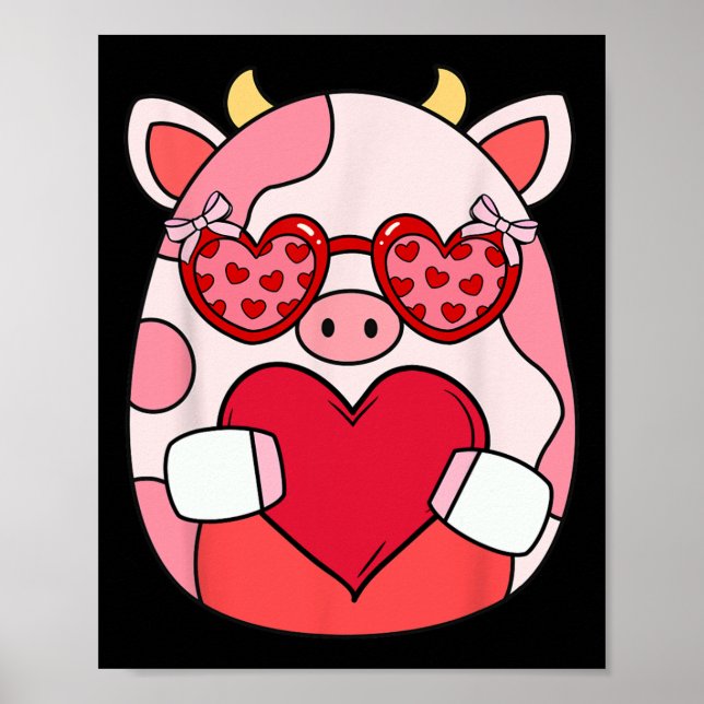 Poster Presentes de Dia dos Namorados do Squish Squad Par (Frente)