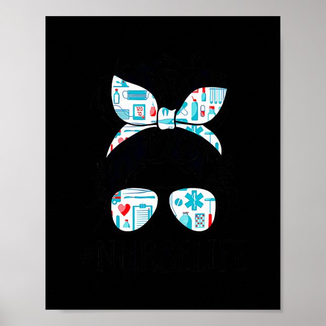 Poster Presentes De Enfermagem Para Mulheres Estudantes M (Frente)