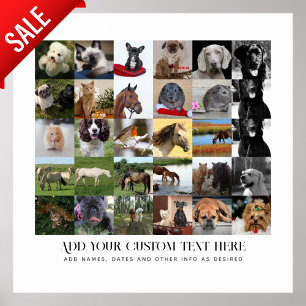 Poster PRESENtes DE FOTO MÃE PAI AVÔ AVÓ PETS AMIGOS