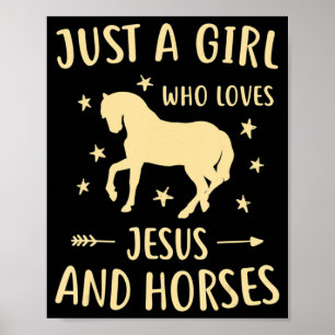 Poster Presentes De Jesus E Cavalos Para Meninas
