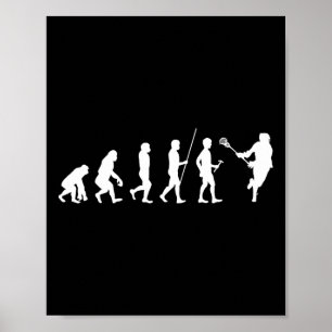 Poster Presentes De Lacrosse Para Meninos Lax Lacrosse Pl