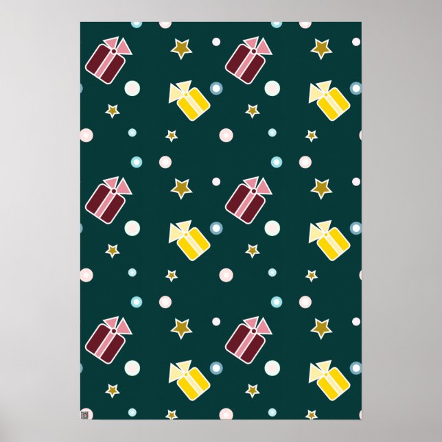 Pôster Presentes de Natal (Frente)