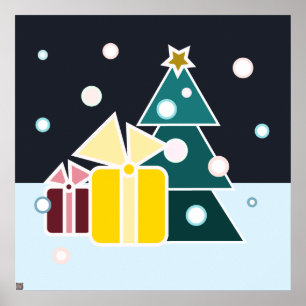 Poster Presentes de Natal